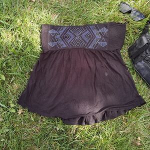 American Eagle Strapless Tie Back Top NWT
